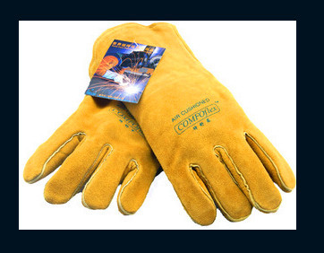 威特仕10-2000牛皮電焊手套 專業(yè)焊接防護(hù)的首選勞保工具